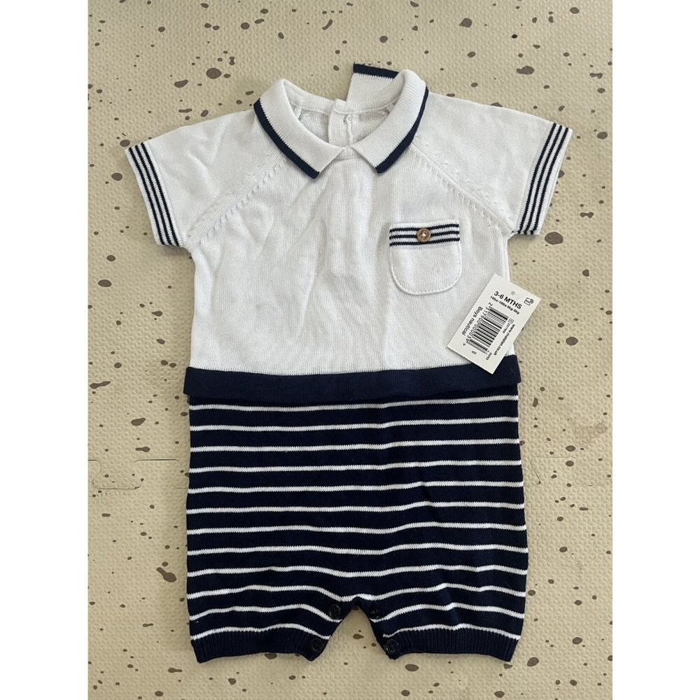 Nautical Shorts Romper By Matalan London